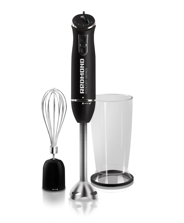 Mixer REDMOND RHB-2923-E Mixer REDMOND RHB-2923-E<p>Dieses moderne Ger?t funktioniert als Mixer und Stabmixer. Dank der gleichf?rmigen Geschwindigkeitskontrolle und dem Turbomodus erlaubt es Ihnen der Mixer schnell und einfach Gem?secreme oder –Suppe, selbstgemachte Sossen, fluffige Creme und Mousse, Babynahrung oder erfrischende Cocktails zuzubereiten. Alle Zutaten werden einheitlich und schnell gehackt und gemischt. Die Schaumschlageeinrichtung hilft einfach Sahne und Eigelb zu schlagen.</p><br><br><p style=background-color:#FC2A66; color:#FFFFFF; padding:10px 0px 10px 0px; text-align:center;>Niedriges Ger?uschlevel</p><br><br><p><b>REDMOND Mixer. Kompakte Gr?sse. Grosse F?higkeiten.</b></p><br><br>type: Standmixer, P?rierger?te