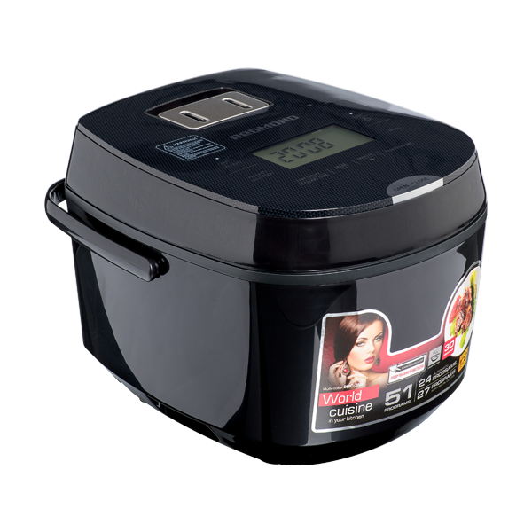 Multikocher REDMOND RMC-280E (Schwarz) Multikocher REDMOND RMC-280E (Schwarz)<p>Der Multikocher <b>REDMOND RMC-280E</b> ist eine Neuentwicklung ausgestattet mit einer gro?en Auswahl an Programmen und verschiedener Funktionen, die Ihnen das Kochen erleichtern werden.</p><br><br><p>Einen Vorteil des <b>RMC-280E</b> bietet das Programm <b>MULTIKOCH</b>, welches f?r das Kochen Ihrer eigenen Rezepte bestimmt ist. Die Temperatur kann individuell zwischen 35°C und 170°C eingestellt werden.</p> <br><br><p>Dieses Modell ist in einem zur?ckhaltenden und minimalistischen Design kreiert worden.</p><br><br>type: Multikocher