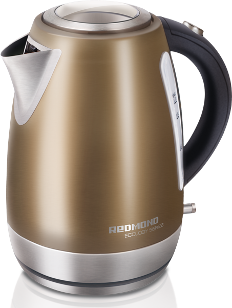 Elektrische Wasserkocher REDMOND RK-M143E (Champagner) Elektrische Wasserkocher REDMOND RK-M143E (Champagner)<p>Der Wasserkocher <b>REDMOND RK-M143-E</b> champagner ist eine elegante Erg?nzung zu allen Ger?ten in Ihrem Zuhause. Diese moderne und leistungsstarke K?chenmaschine wurde aus rostfreiem Edelstahl hergestellt. Das anspruchsvolle Design und ergonomische Optik vom <b>REDMOND RK-M143-E</b> champagner machen die Bedienung angenehmer. Eine hellleuchtende Wasserstandskala sieht faszinierend aus. Moderne Technologien und hochwertige umweltfreundliche Materialien sind in dem <b>REDMOND RK-M143-E</b> champagner sehr gut kombiniert. Die Produktentwickler von <b>REDMOND</b> haben Ihr Bestes gegeben, damit Sie Ihren Tee oder Kaffee wirklich genie?en k?nnten. Mit dem <b>REDMOND RK-M143-E</b> champagner kaufen Sie Sicherheit und Qualit?t. Heizelement aus Edelstahl und entfernbarer Antikalk-Filter machen die Bedienung und Reinigung noch einfacher.</p><br><br><h2>Sichere Benutzung</h2><br><br><p>Der <b>REDMOND RK-M143-E</b> champagner wird automatisch beim Sieden abgeschaltet. Au?erdem wird der Deckel sicher geschlossen. Automatische Ausschaltung, wenn das Wasser fehlt, garantiert die Zuverl?ssigkeit bei der Benutzung. Von nun an m?ssen Sie Sich keine Sorgen deswegen machen. Das moderne Design und die elegante Farbe „Champagner“ sind angenehme Vorteile von diesem Ger?t. Der <b>REDMOND RK-M143-E</b> champagner ist eine hervorragende Wahl f?r die Leute, die Ihr Leben genie?en m?chten, ohne Zeit zu verlieren. Kochen Sie schnell Wasser mit <b>REDMOND RK-M143-E</b> champagner und treffen Sie die Aufgaben von jedem neuen Tag mit einer Tasse von hei?em Tee oder Kaffee.</p><br><br>type: Wasserkocher