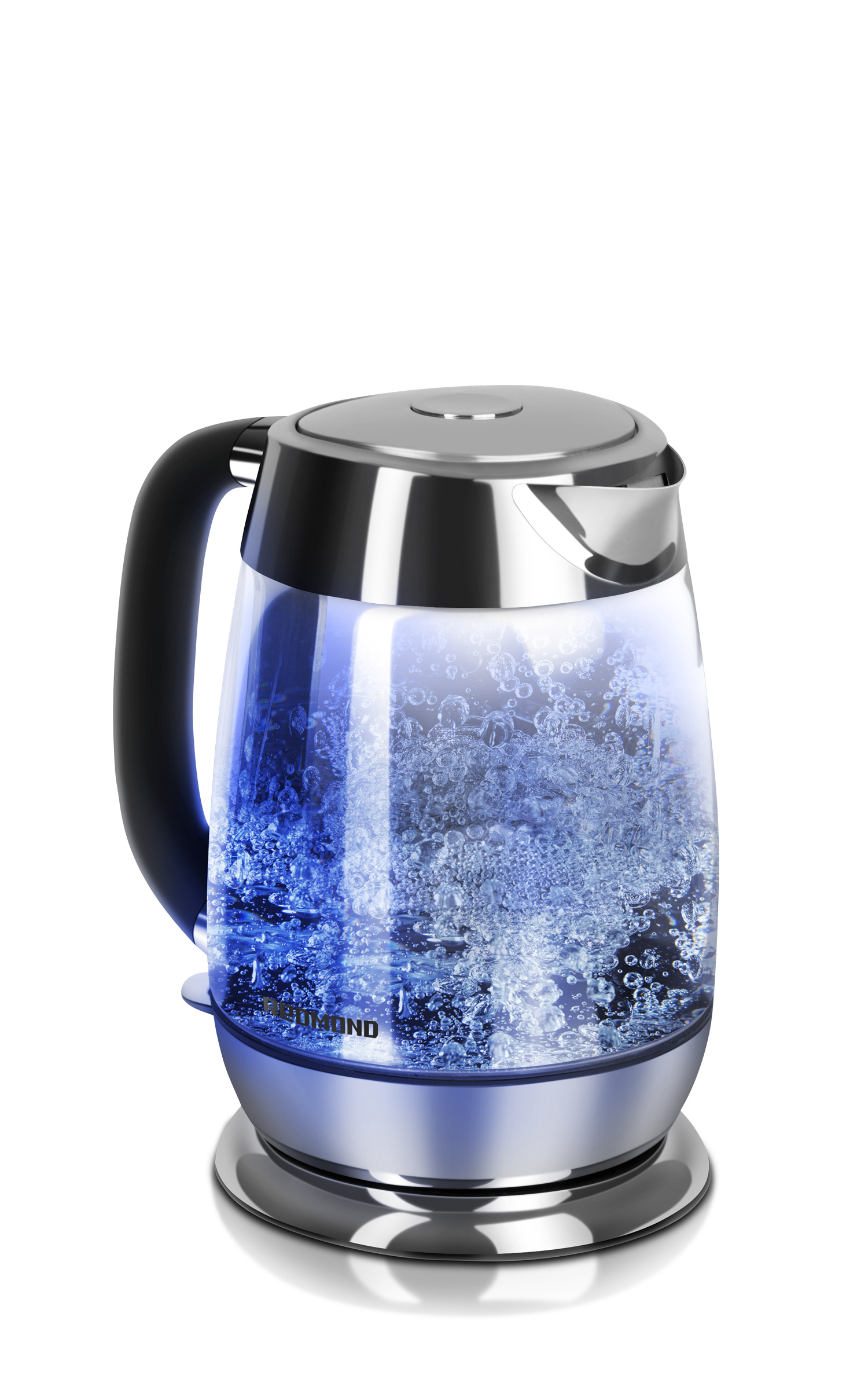 Elektrische Wasserkocher REDMOND RK-G151-E Elektrische Wasserkocher REDMOND RK-G151-E<p>Der Wasserkocher <b>REDMOND RK-G151-E</b> ist eine erfolgreiche Kombination aus einem einzigartigen Design und einer breiten Funktionalit?t. Dieses Ger?t ist w?hrend der Benutzung sehr auff?llig. Der <b>REDMOND RK-G151-E</b> weckt nur positive Emotionen auf. Dank dem hitzebest?ndigen Glas und attraktiver blauen Beleuchtung k?nnen Sie jedes Mal beim Sieden den Blasentanz genie?en. Eine wundersch?ne und faszinierende Zeit ist Ihnen garantiert. Der <b>REDMOND RK-G151-E</b> wird automatisch abgeschaltet, wenn das Wasser kocht. Wenn das Ger?t nicht auf der Station steht, k?nnen Sie es nicht starten. So wird Ihnen volle Sicherheit bei der Benutzung vom <b>REDMOND RK-G151-E</b> garantiert.</p> <br><br><h2>Lassen Sie Sich ?berraschen</h2><br><br><p>Der Wasserkocher hat einen entfernbaren Antikalkfilter. Zusammen mit dem <b>REDMOND RK-G151-E</b> wird das Teerezeptbuch angeliefert, damit Sie Ihre Zeit wirklich genie?en k?nnen. Dieses leistungsstarke und ergonomische Ger?t wird eine wertvolle Erg?nzung zu vielen Ihren K?chenmaschinen. Elegante Linien und auff?lliges Design machen die Benutzung angenehmer. Von nun an geht’s nicht nur ums Wasserkochen. Mit dem <b>REDMOND RK-G151-E</b> wird dieser einfache Prozess zu einer Kunst. Lassen Sie Ihre Familie und Freunde mit diesem funktionalen und eleganten Ger?t ?berraschen.</p><br><br>type: Wasserkocher