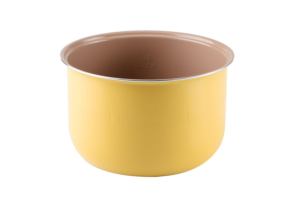 Innenbeh?lter REDMOND RB-C505-E Innenbeh?lter REDMOND RB-C505-EZubeh?r<br><p>Der Innenbehälter mit der Keramikbeschichtung <b>ANATO (Korea)</b> wurde ausgiebig getestet, um maximale Strapazierfähigkeit und höchste Qualität zu versichern. Die umweltfreundliche Beschichtung wird mithilfe höchst-fortgeschrittener Technologien hergestellt und ist resistenter gegenüber Kratzspuren als Teflon oder vergleichbare Beschichtungen. Lebensmittel werden gleichmäßig gedünstet und gebraten ohne anzuhaften, anzubrennen oder ihren Geschmack und ihre Nährstoffe zu verlieren. Der Behälter ist im Ofen einsetzbar sowie für die Reinigung per Hand oder in der Spülmaschine geeignet. Der <b>RB-C505-E</b>- Behälter macht die Anwendung des Multikochers noch bequemer und bereitet noch mehr Freude beim Kochen. </p><br><br>type: Zubeh?r