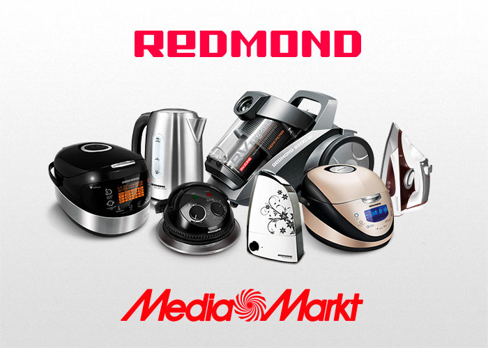 Oven Knipperen Beroep REDMOND Goes Global In Media Markt! - Official Online Shop of REDMOND
