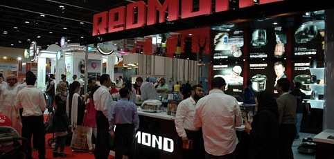 REDMOND participe à l'exposition du salon Abu Dhabi ELECTRONICS SHOPPER aux Emirats arabes unis 